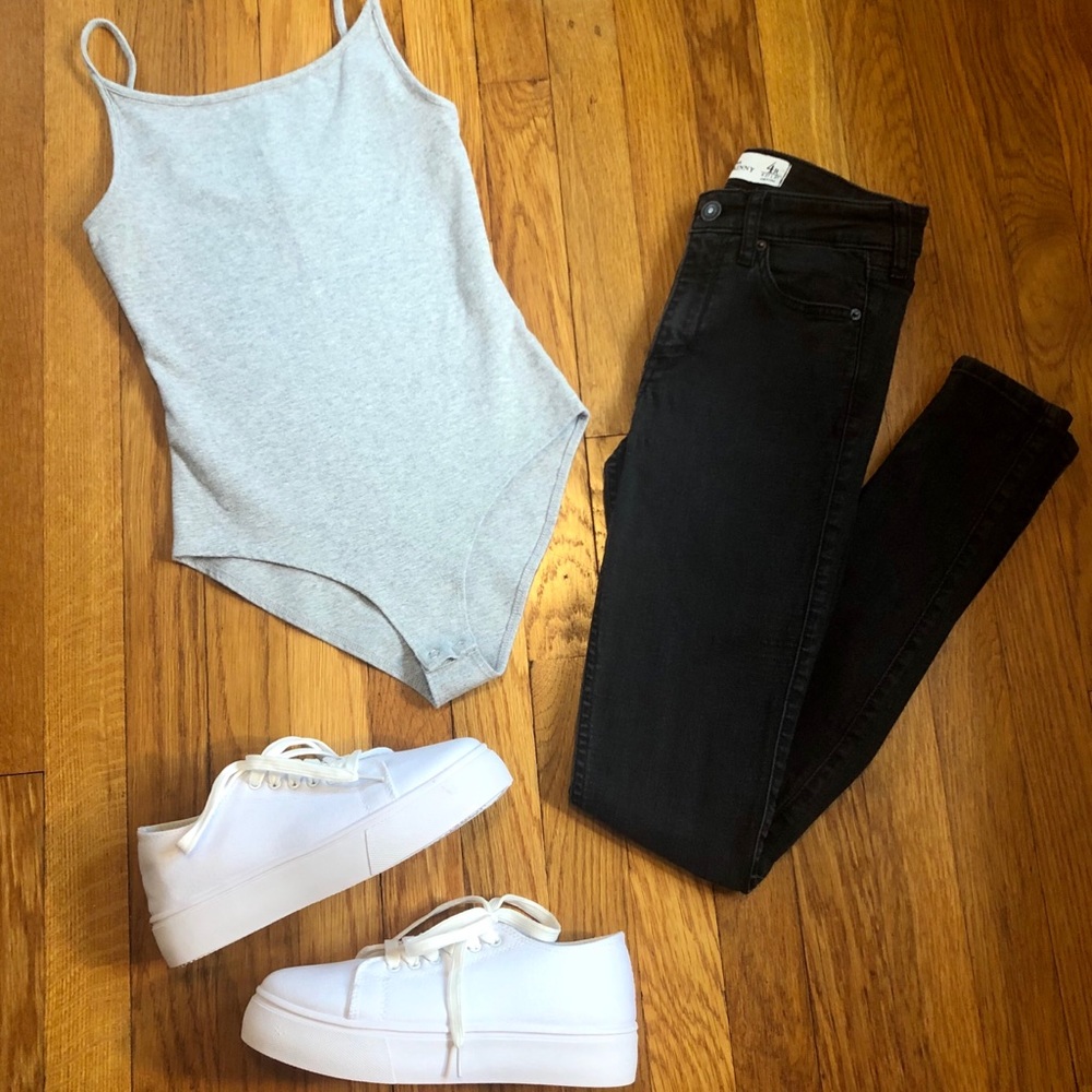 Abercrombie and Fitch Black Super Skinny Jeggings